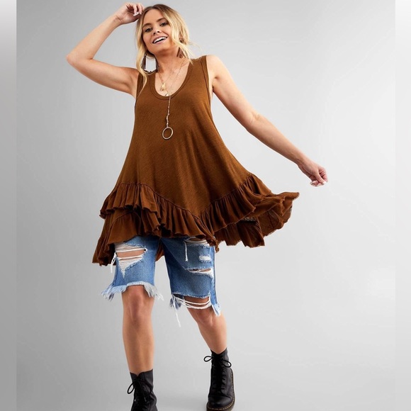 Free People Tops - New Free People shimmy Sasha tank top in a small